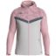 Afbeeldingen van Jas met kap Iconic  zachtgrijs/dusky pink/anthra light